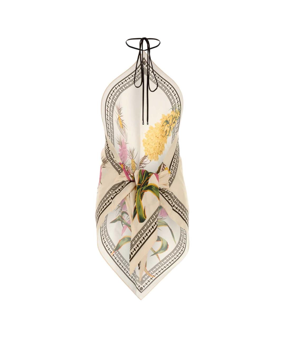 BLUMARINE Мульти вискозная майка, фото 2