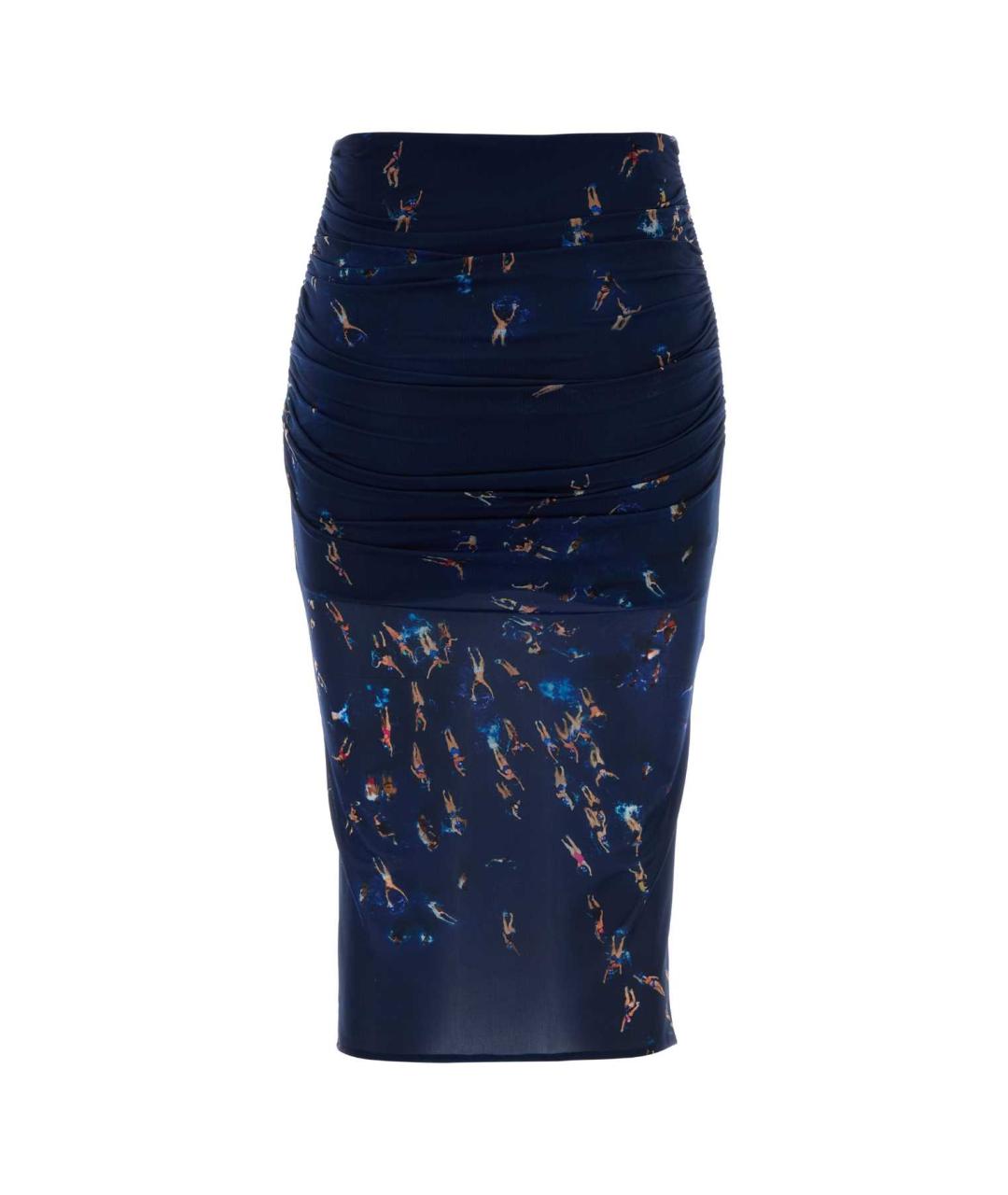 BLUMARINE Мульти юбка миди, фото 2