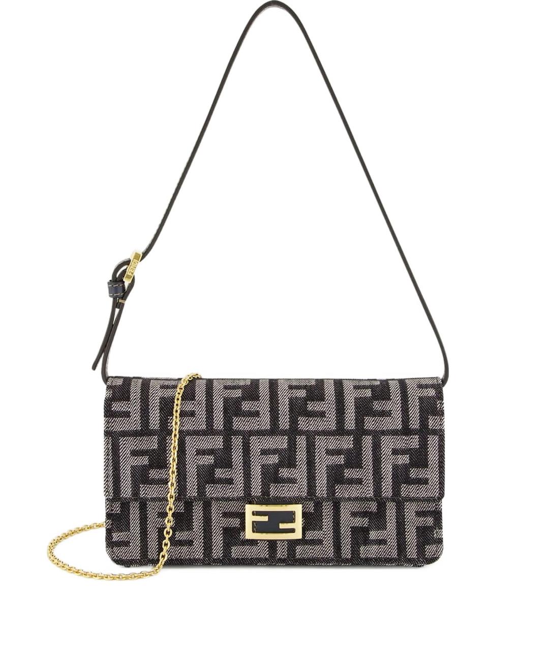 FENDI Синяя сумка через плечо, фото 1