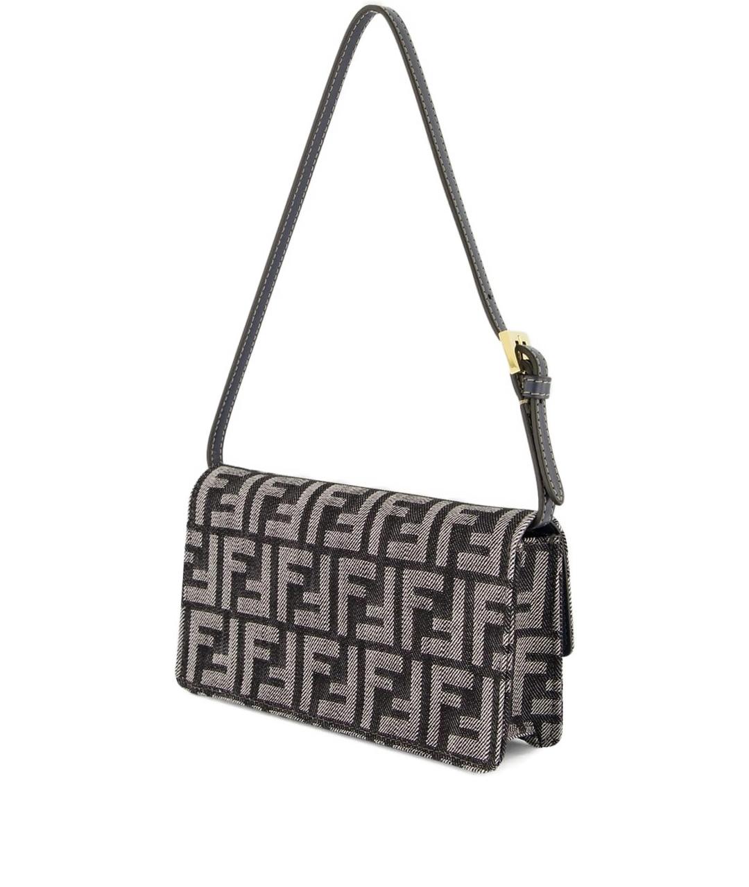 FENDI Синяя сумка через плечо, фото 5