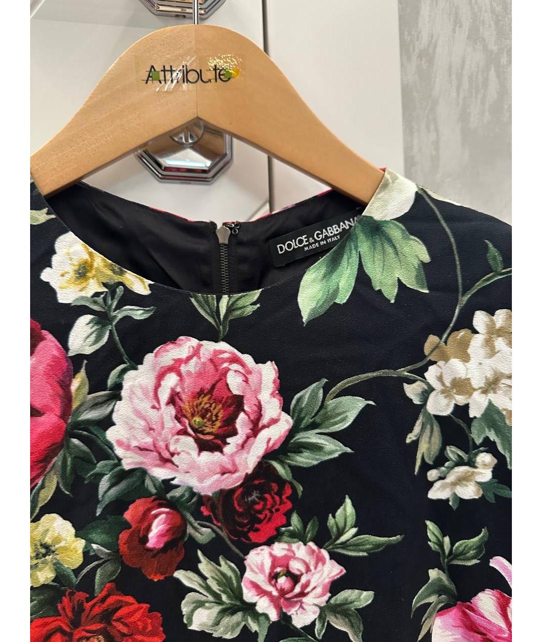 DOLCE&GABBANA Мульти вискозный сарафан, фото 2