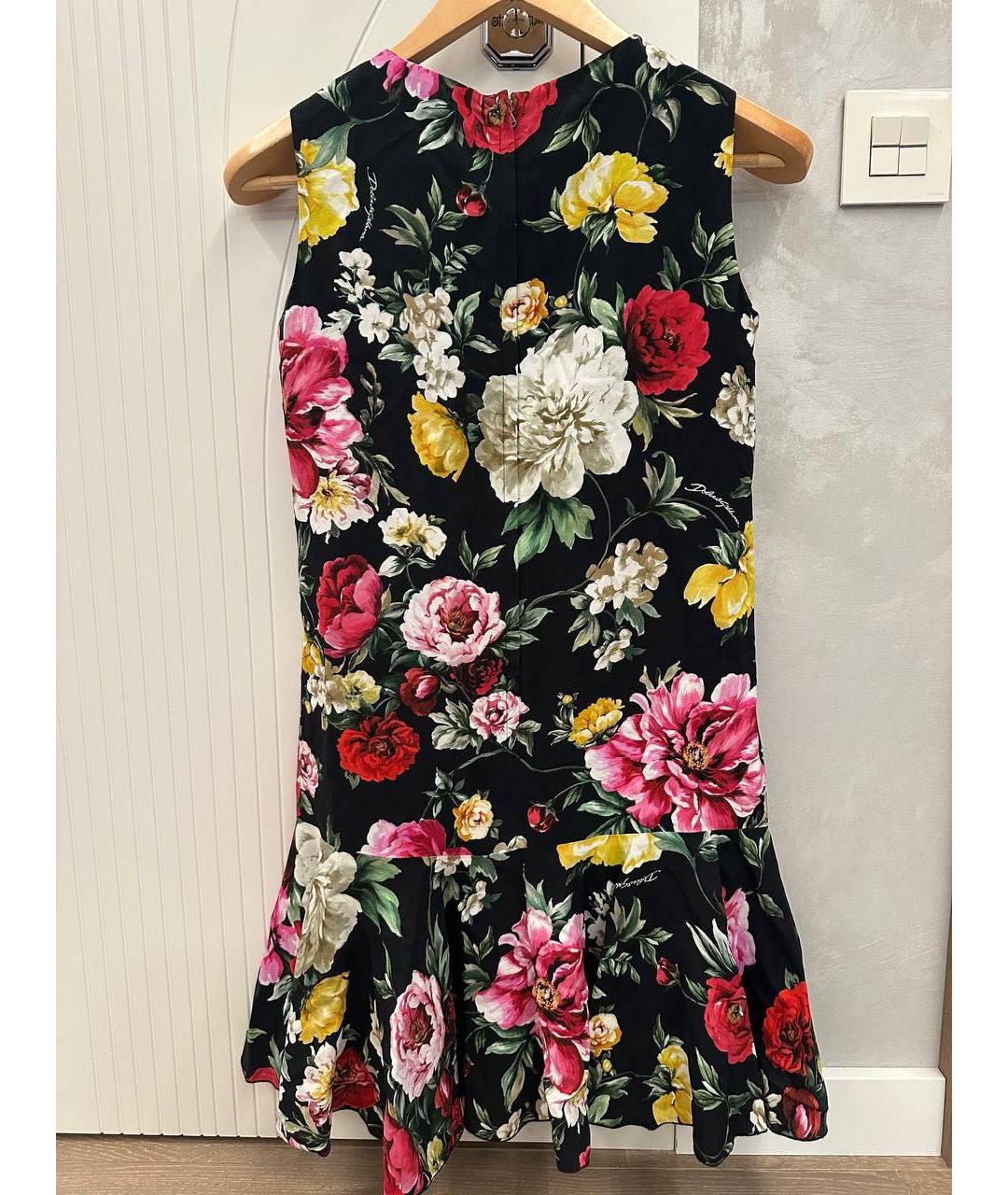 DOLCE&GABBANA Мульти вискозный сарафан, фото 3