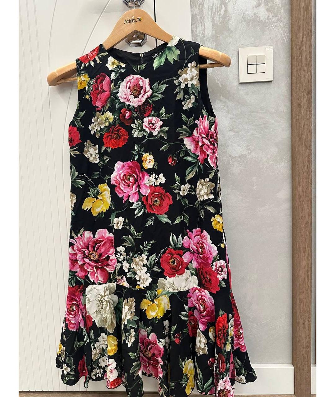 DOLCE&GABBANA Мульти вискозный сарафан, фото 9