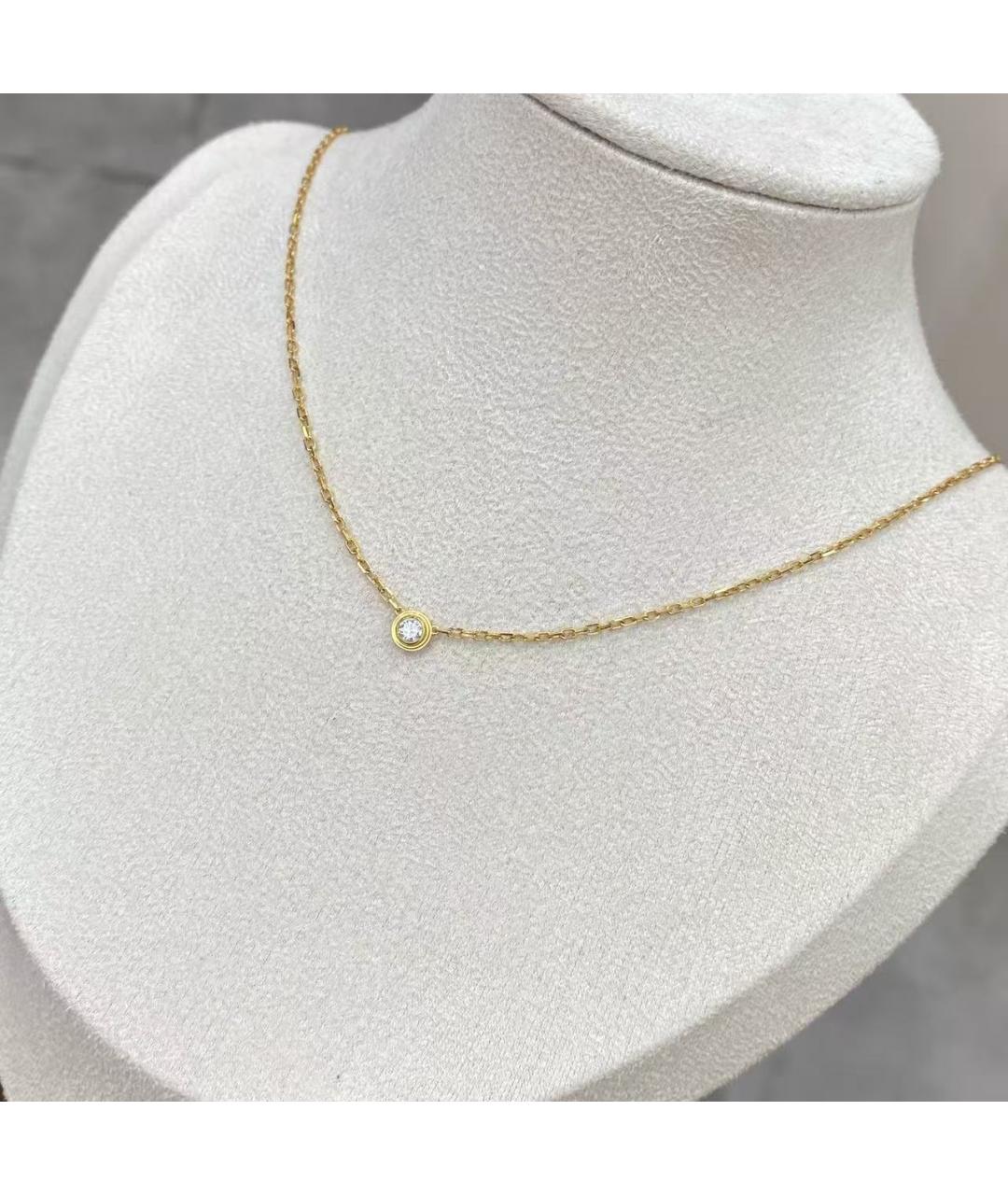 CARTIER Золотое колье, фото 3