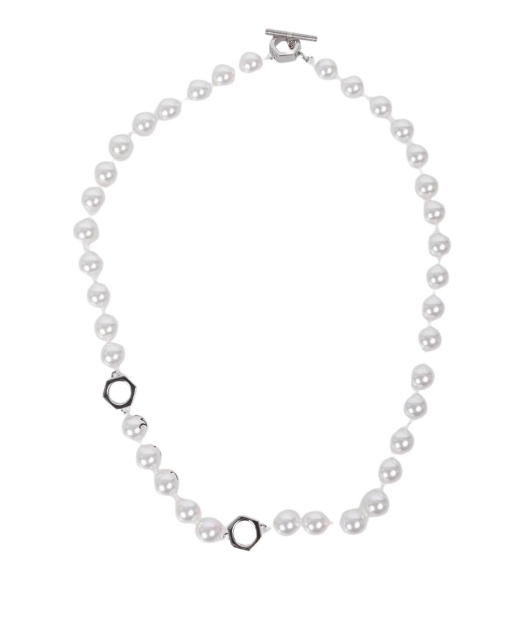 MARNI Белая металлическая цепочка/подвеска, фото 1