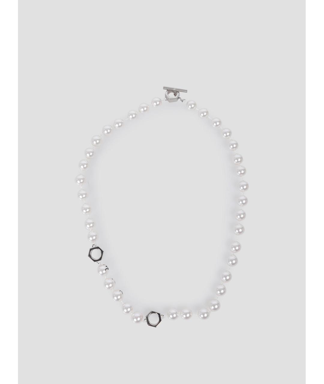 MARNI Белая металлическая цепочка/подвеска, фото 3