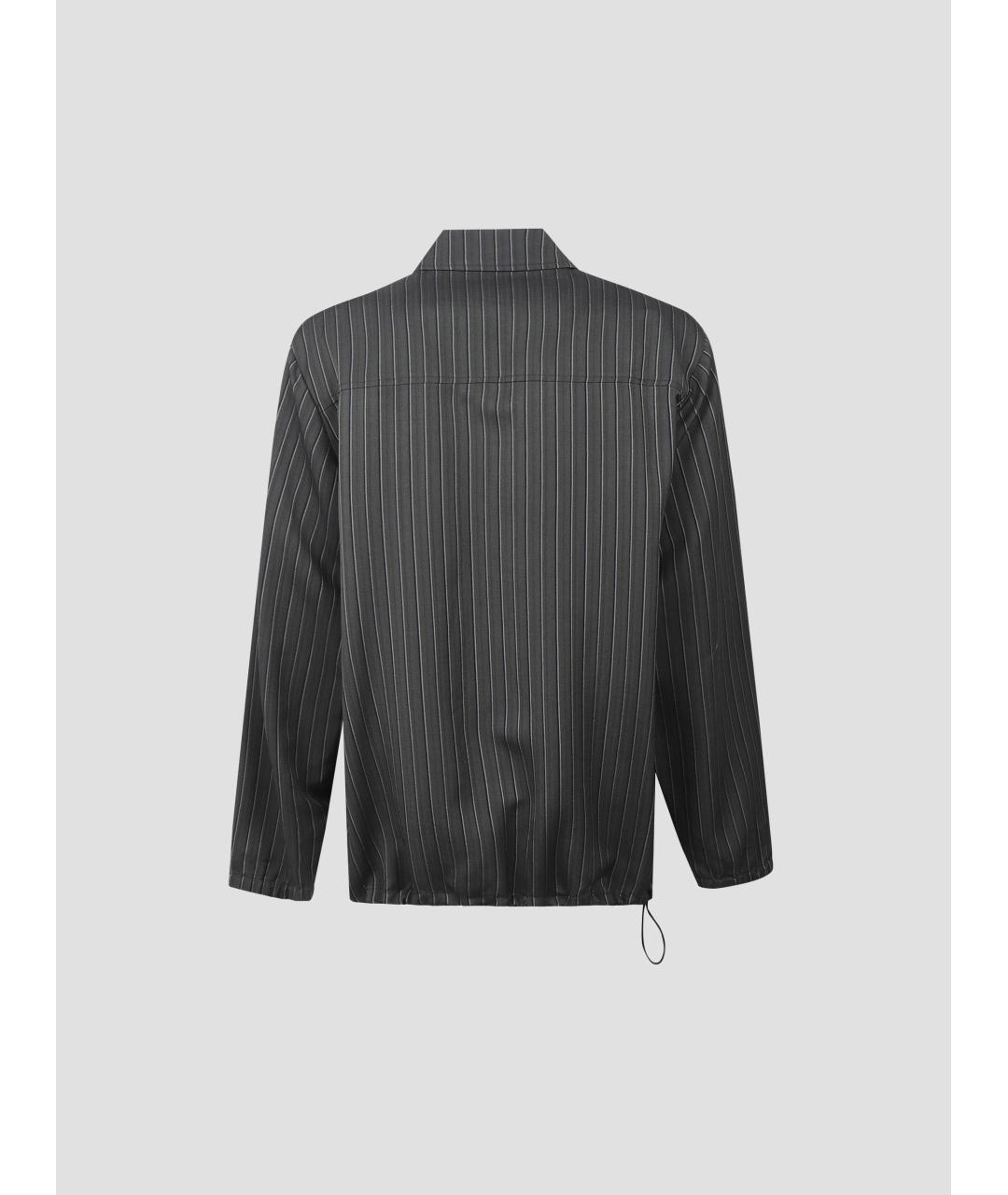 DRIES VAN NOTEN Серая вискозная куртка, фото 2