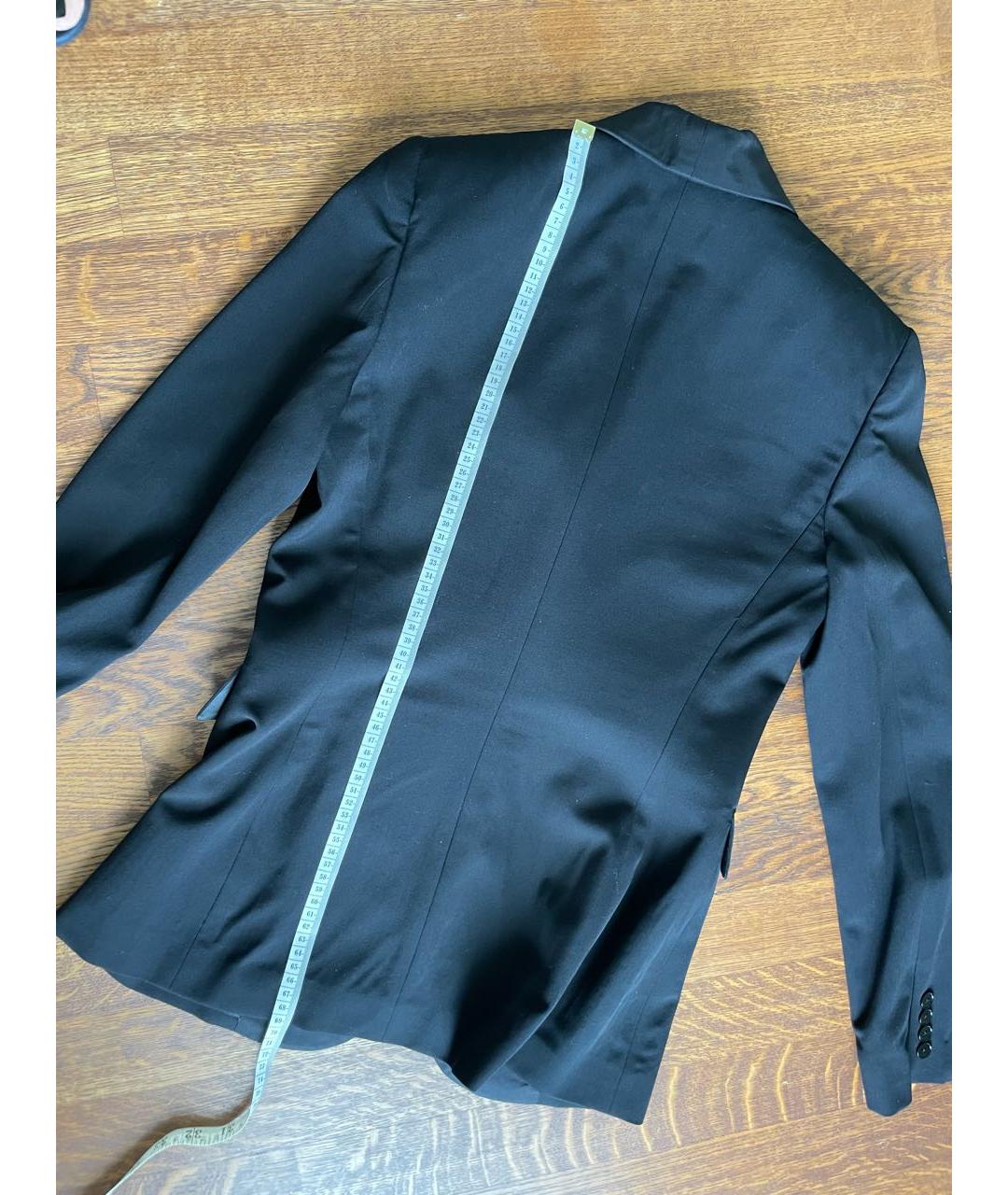 POLO RALPH LAUREN Черный шерстяной жакет/пиджак, фото 6