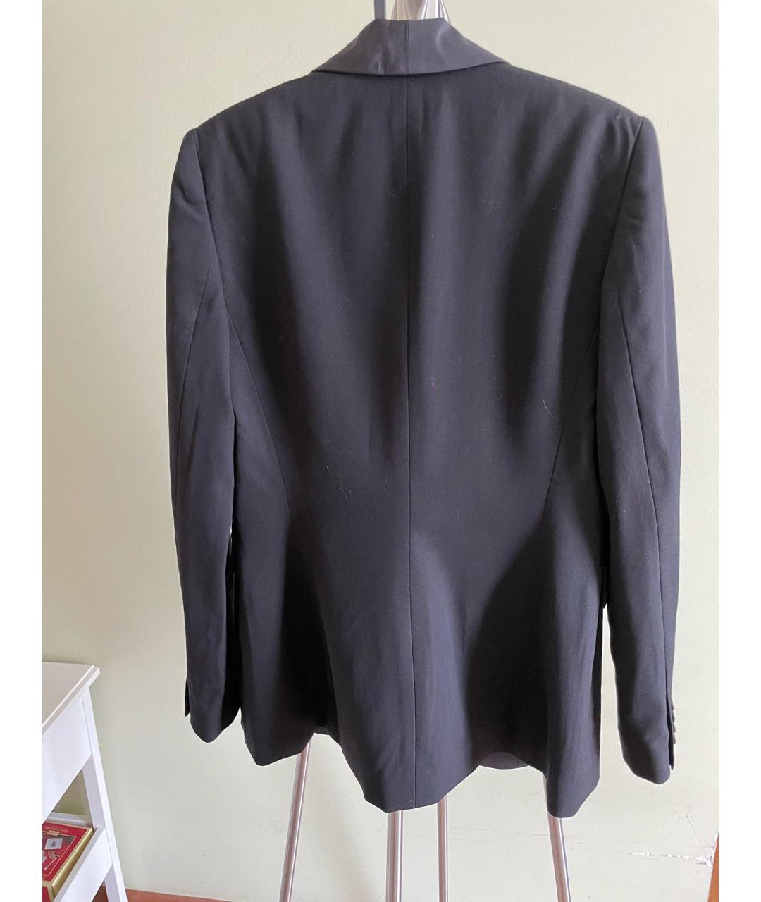 POLO RALPH LAUREN Черный шерстяной жакет/пиджак, фото 3