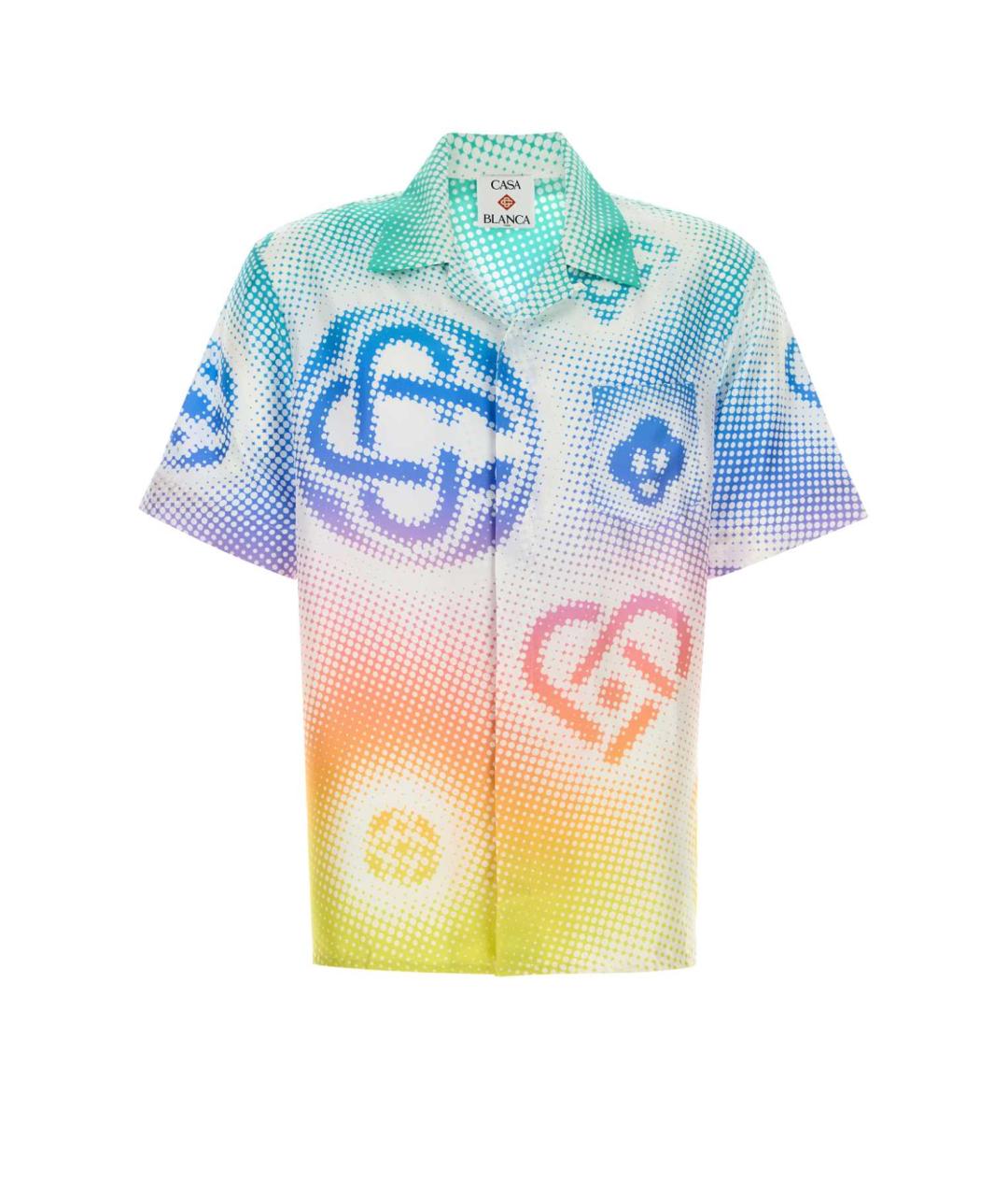 CASABLANCA Мульти шелковая кэжуал рубашка, фото 1