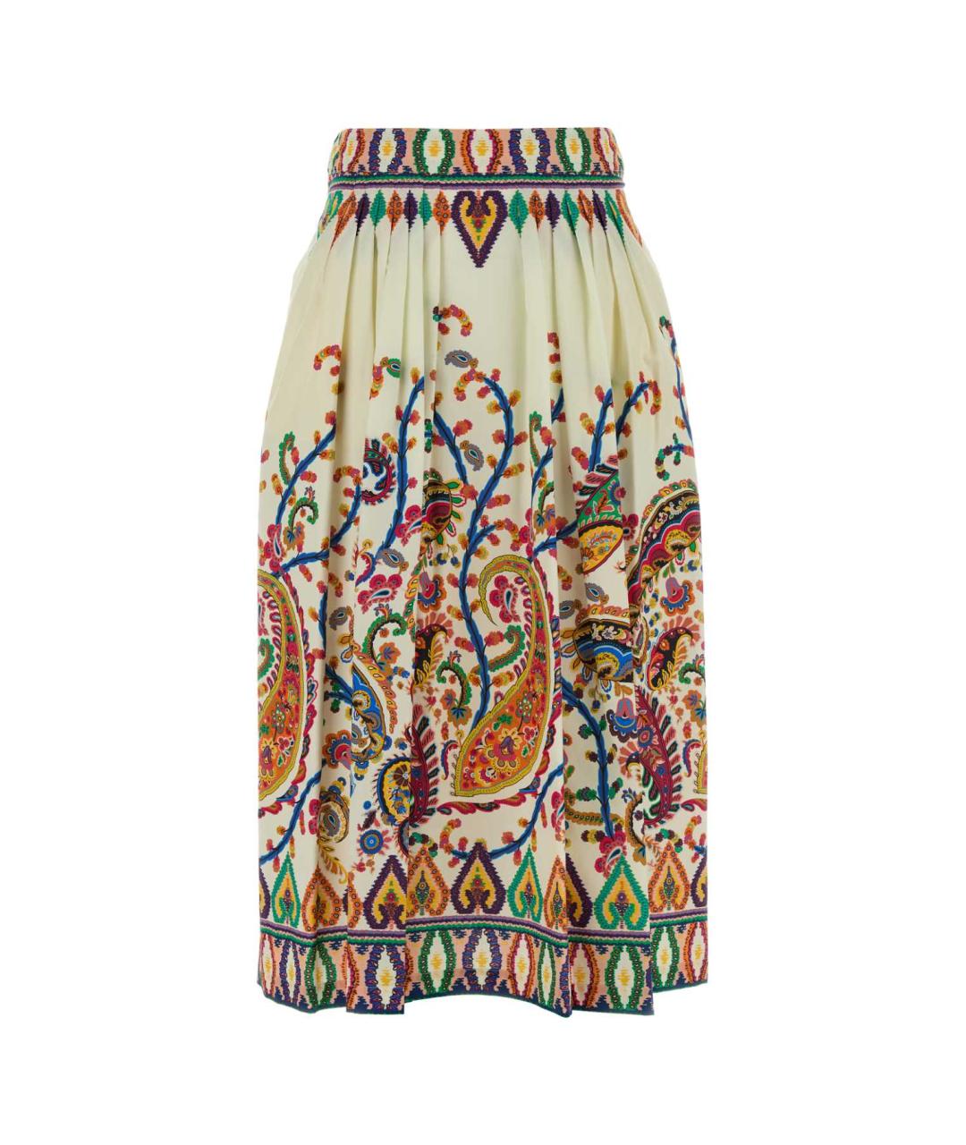 ETRO Мульти хлопковая юбка миди, фото 1