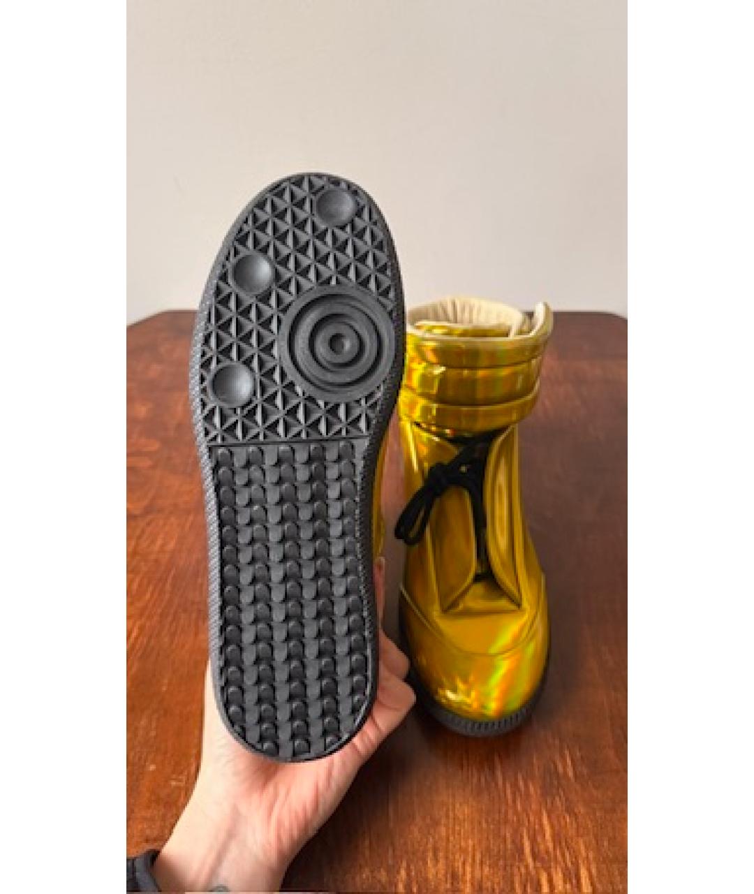 MAISON MARGIELA Желтые ботинки, фото 5