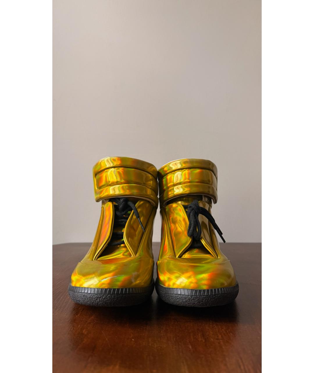 MAISON MARGIELA Желтые ботинки, фото 2