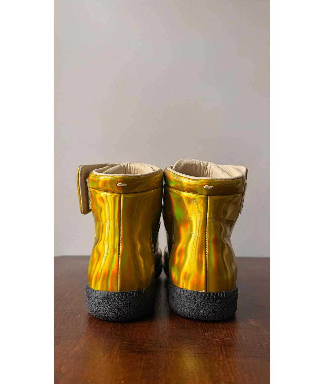 MAISON MARGIELA Желтые ботинки, фото 4