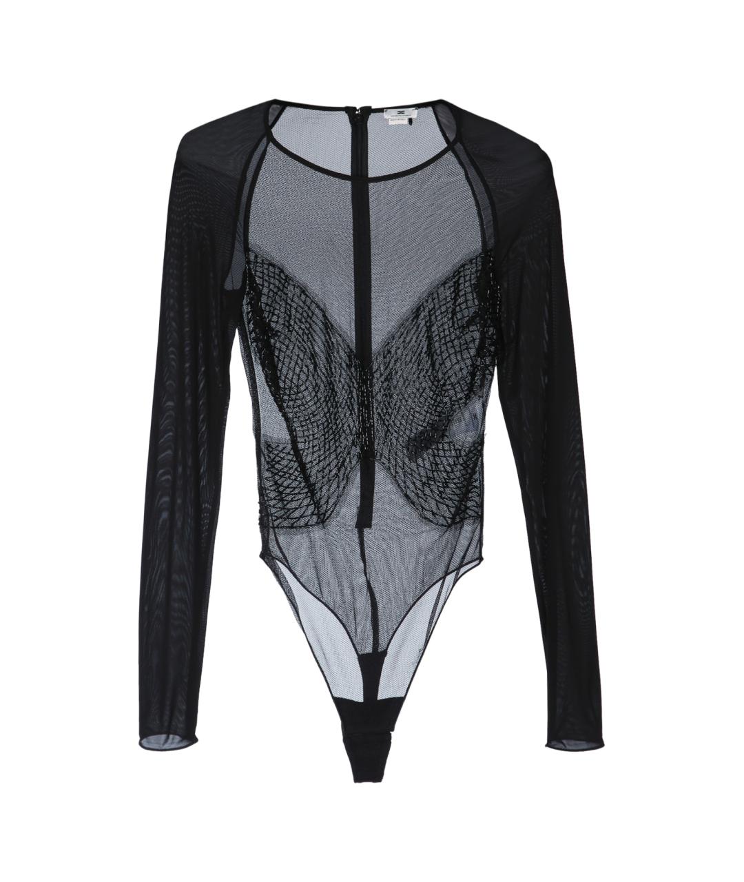 ELISABETTA FRANCHI Черная блузы, фото 1