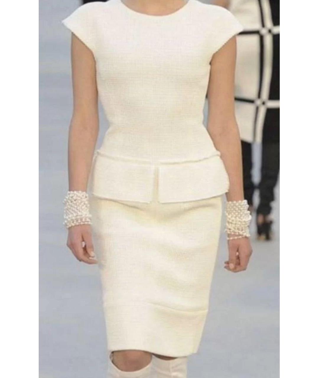 CHANEL Твидовое повседневное платье, фото 8