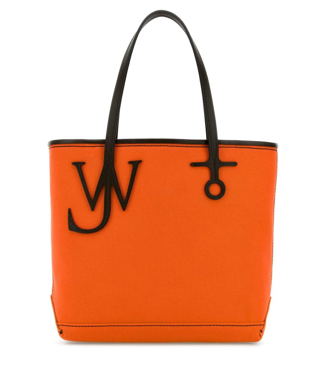 J.W.ANDERSON Оранжевая тканевая сумка тоут, фото 1