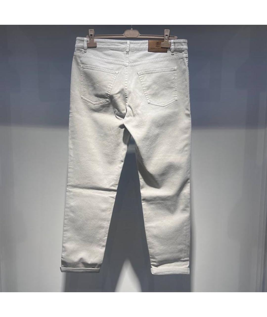 BRUNELLO CUCINELLI Хлопко-эластановые джинсы, фото 2