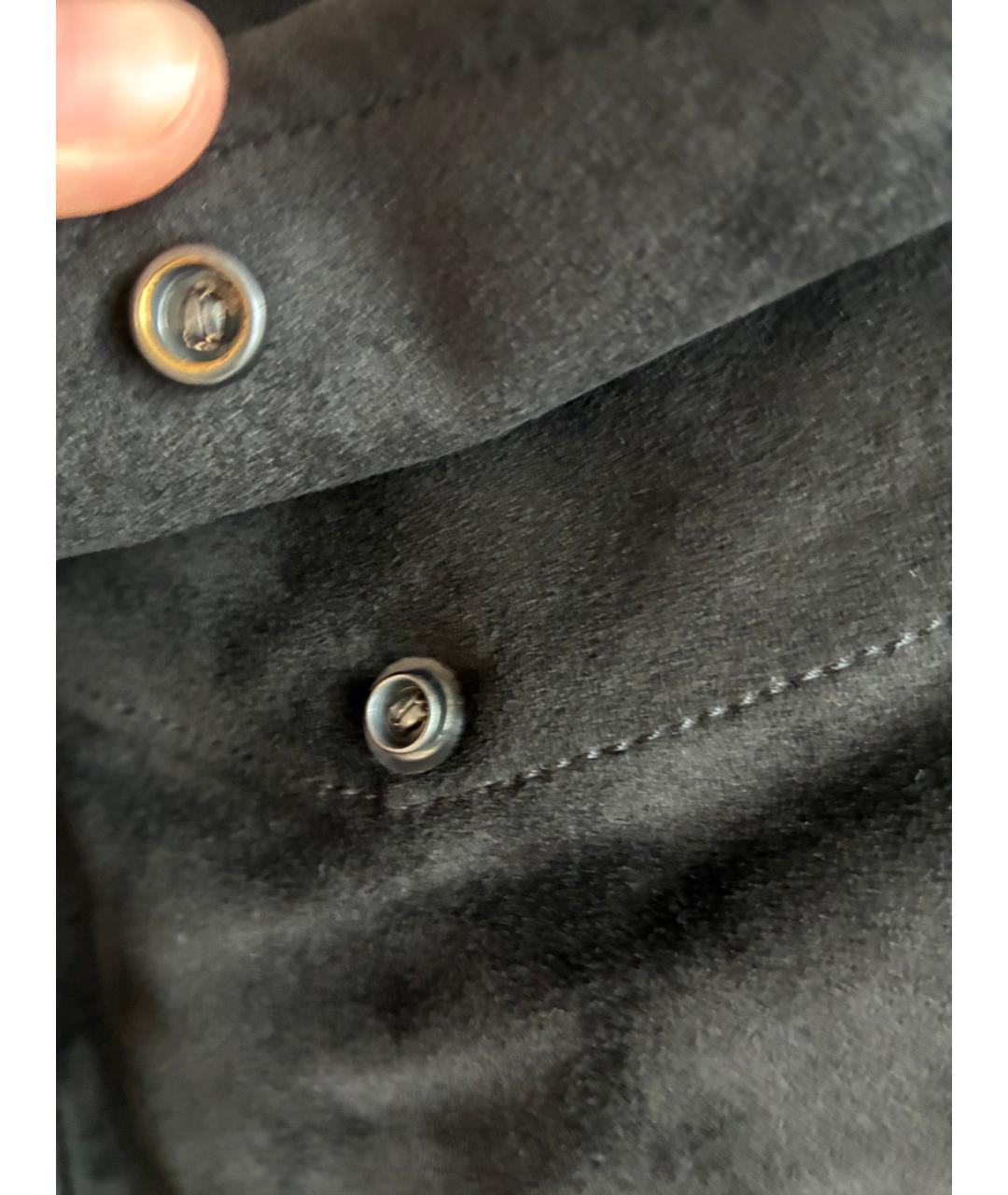 RAG & BONE Черная замшевая куртка, фото 5