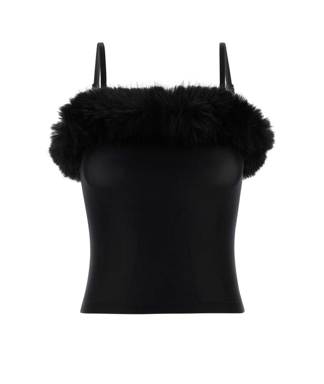 BALENCIAGA Черная майка, фото 1