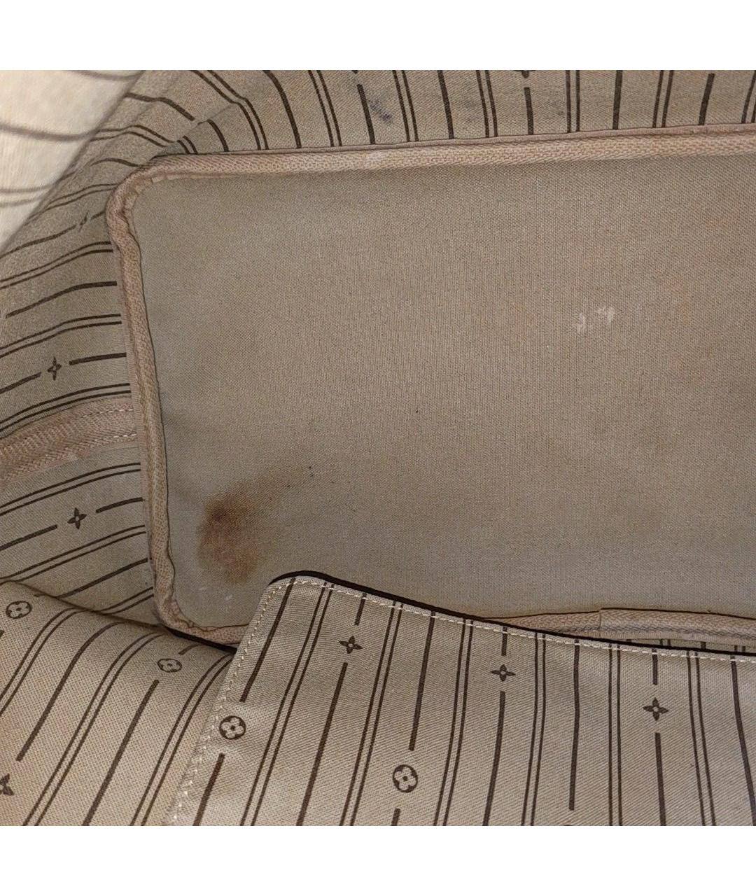 LOUIS VUITTON Коричневая кожаная сумка тоут, фото 6