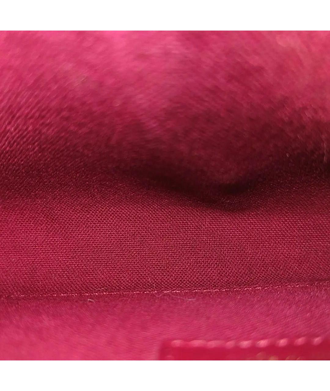 LOUIS VUITTON Коричневая кожаная сумка через плечо, фото 4