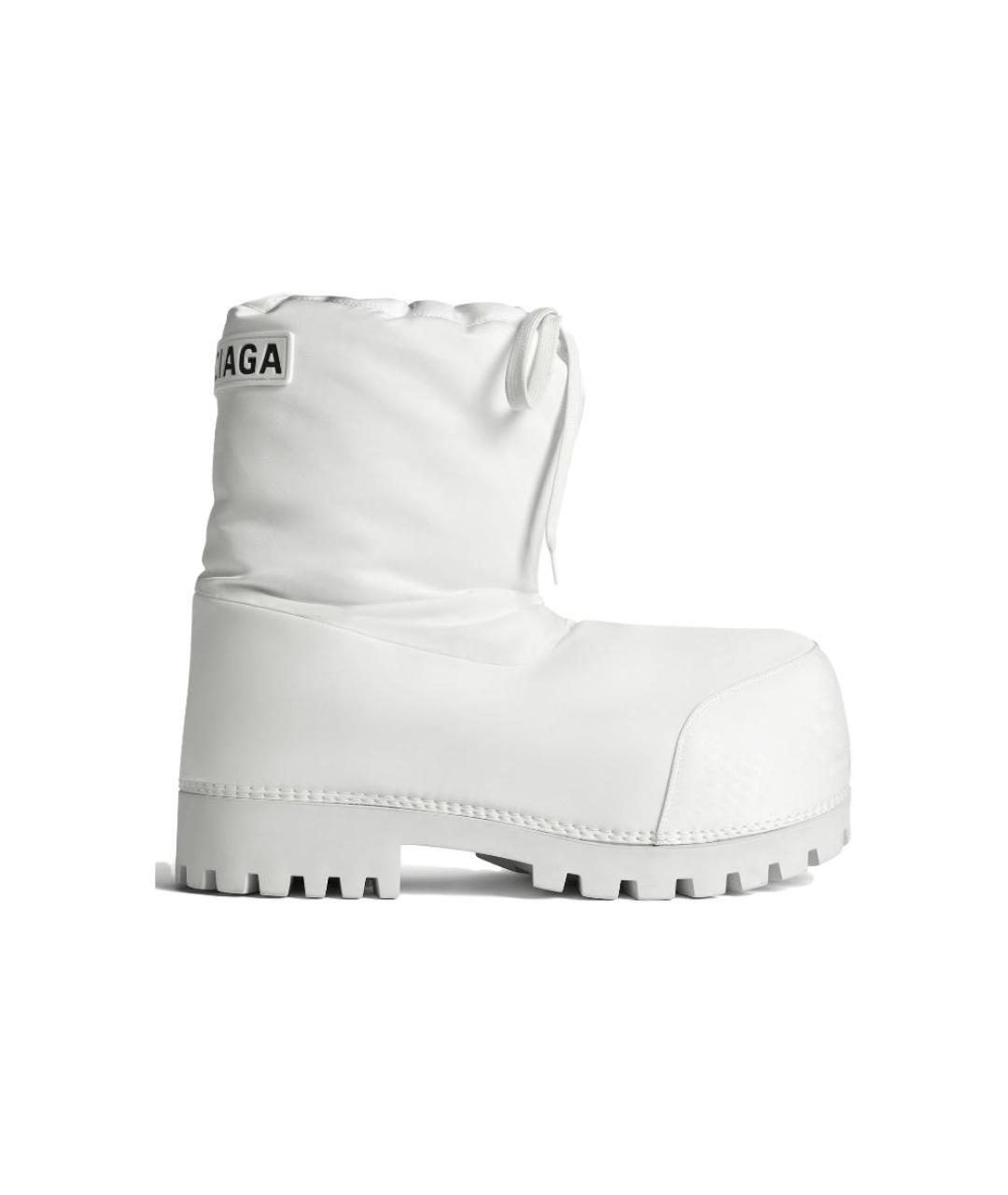 BALENCIAGA Белые ботинки, фото 1