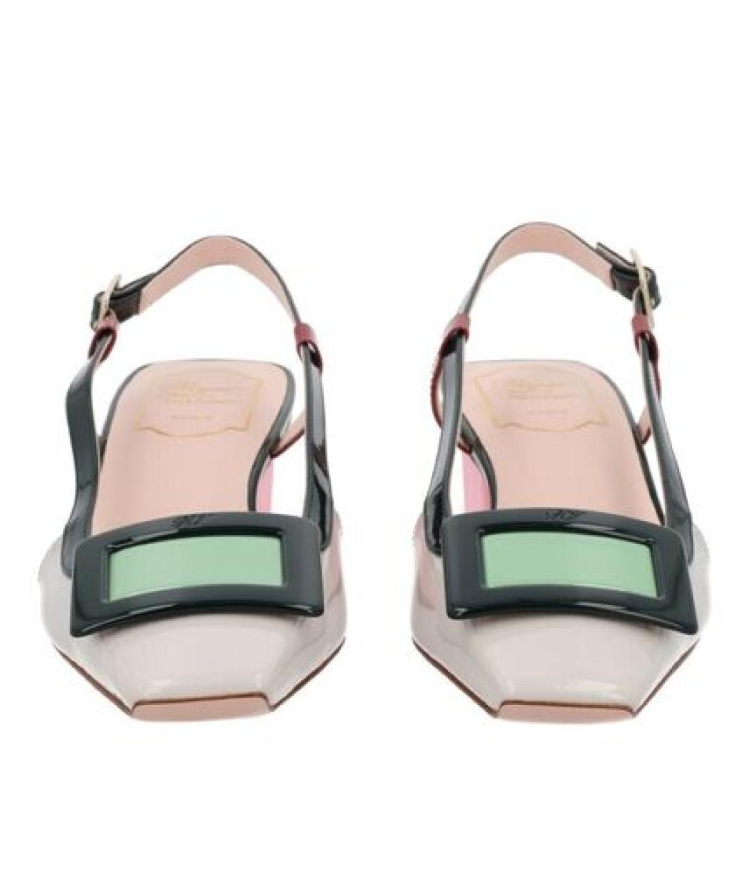 ROGER VIVIER Мульти кожаные туфли, фото 3