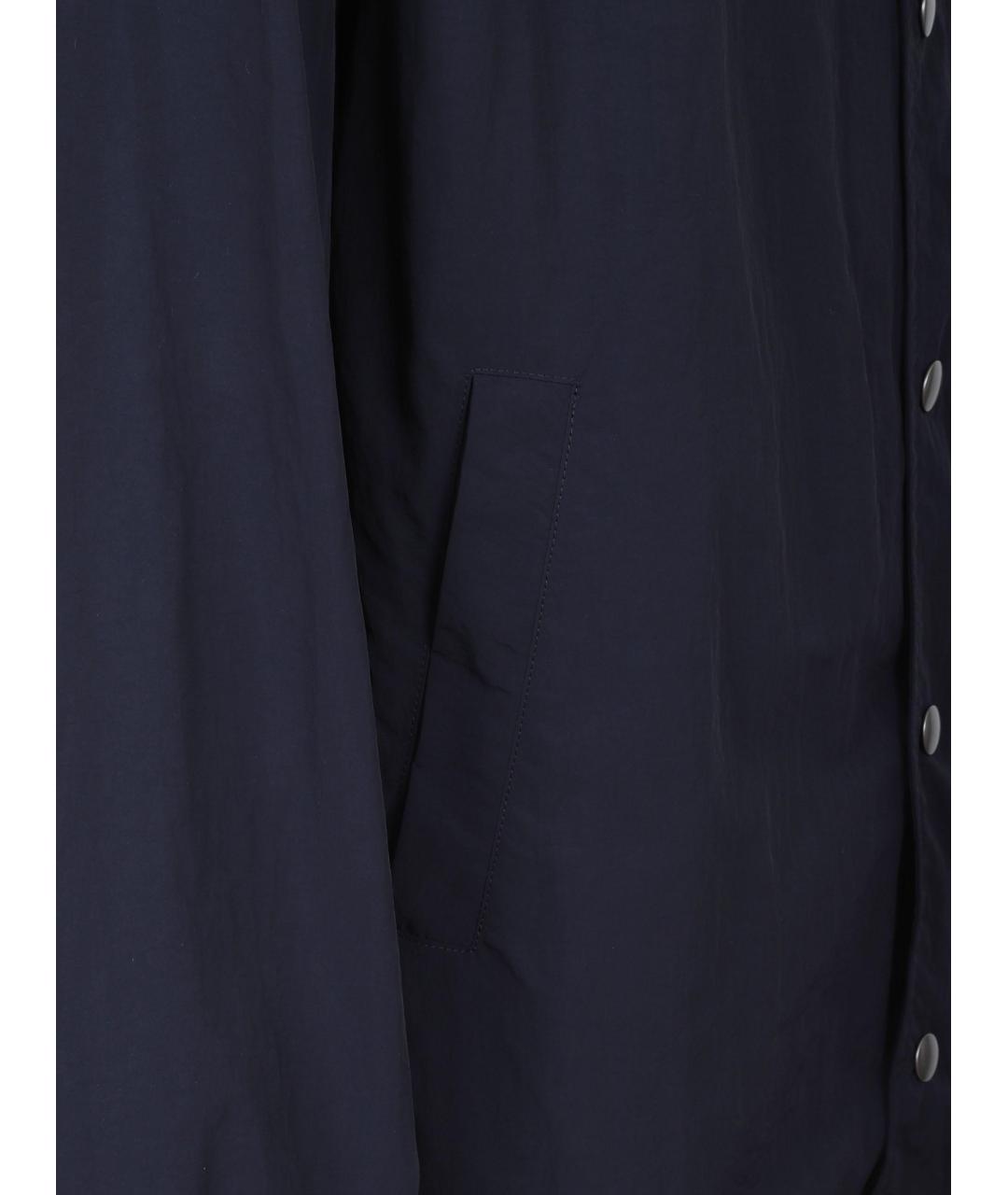 DRIES VAN NOTEN Темно-синяя куртка, фото 3