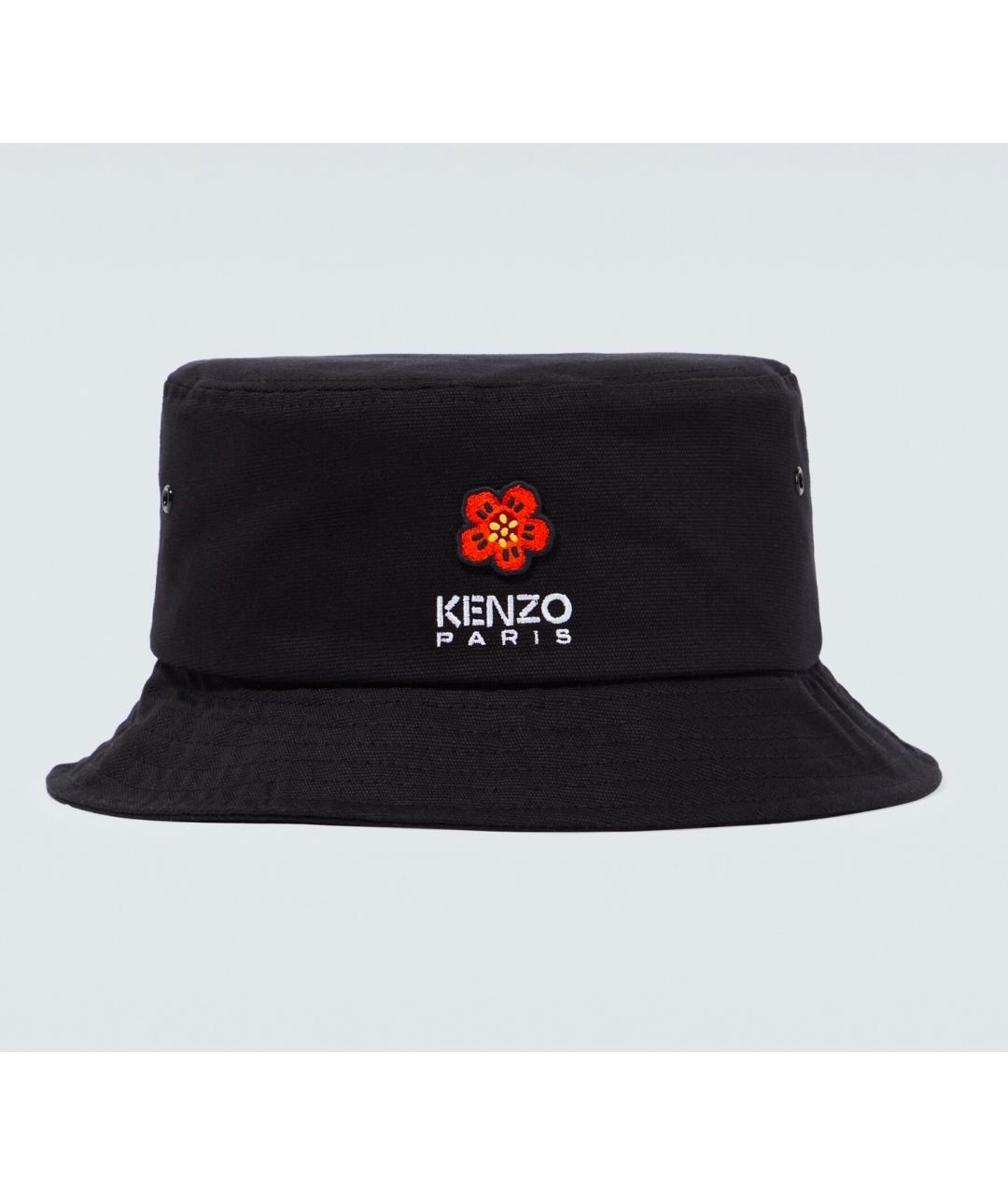 KENZO Черная хлопковая кепка/бейсболка, фото 5