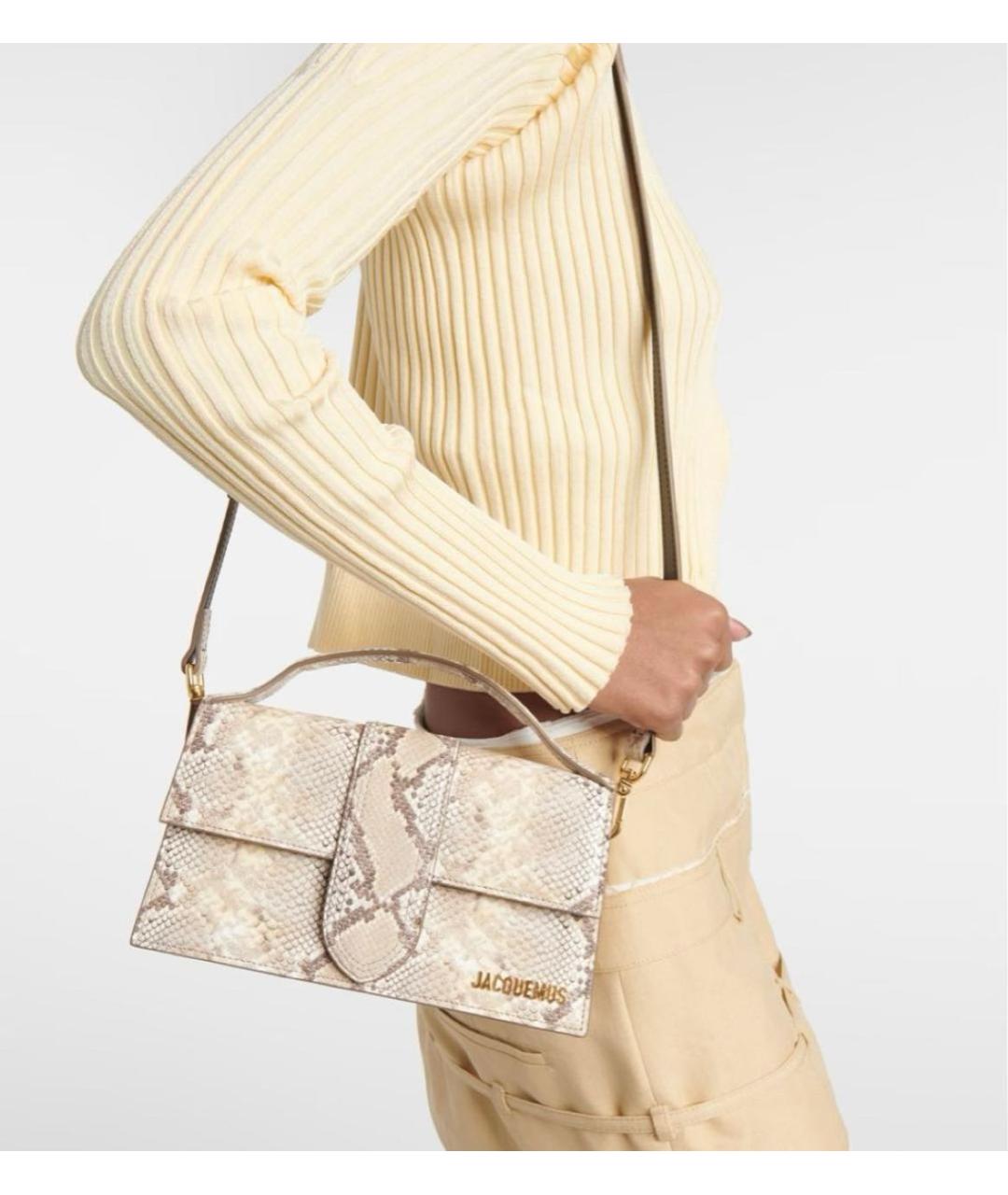 JACQUEMUS Мульти кожаная сумка через плечо, фото 7