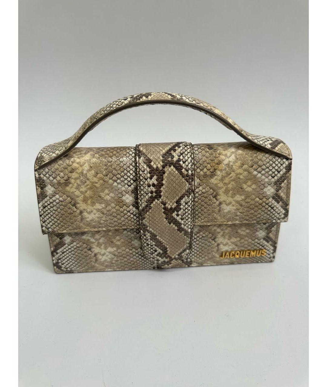 JACQUEMUS Мульти кожаная сумка через плечо, фото 9