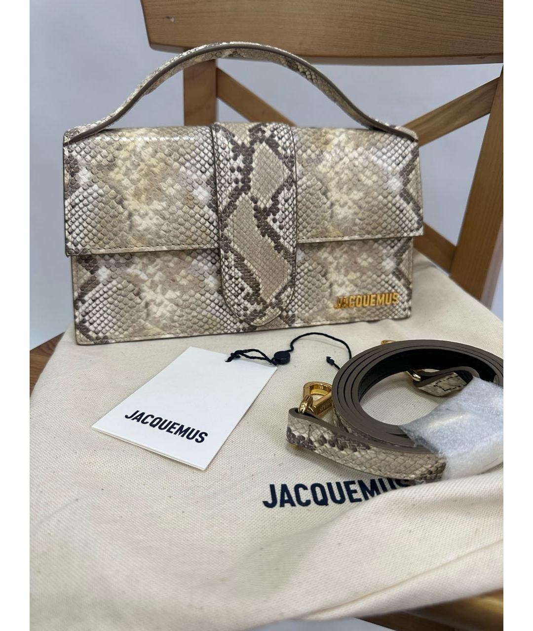 JACQUEMUS Мульти кожаная сумка через плечо, фото 5