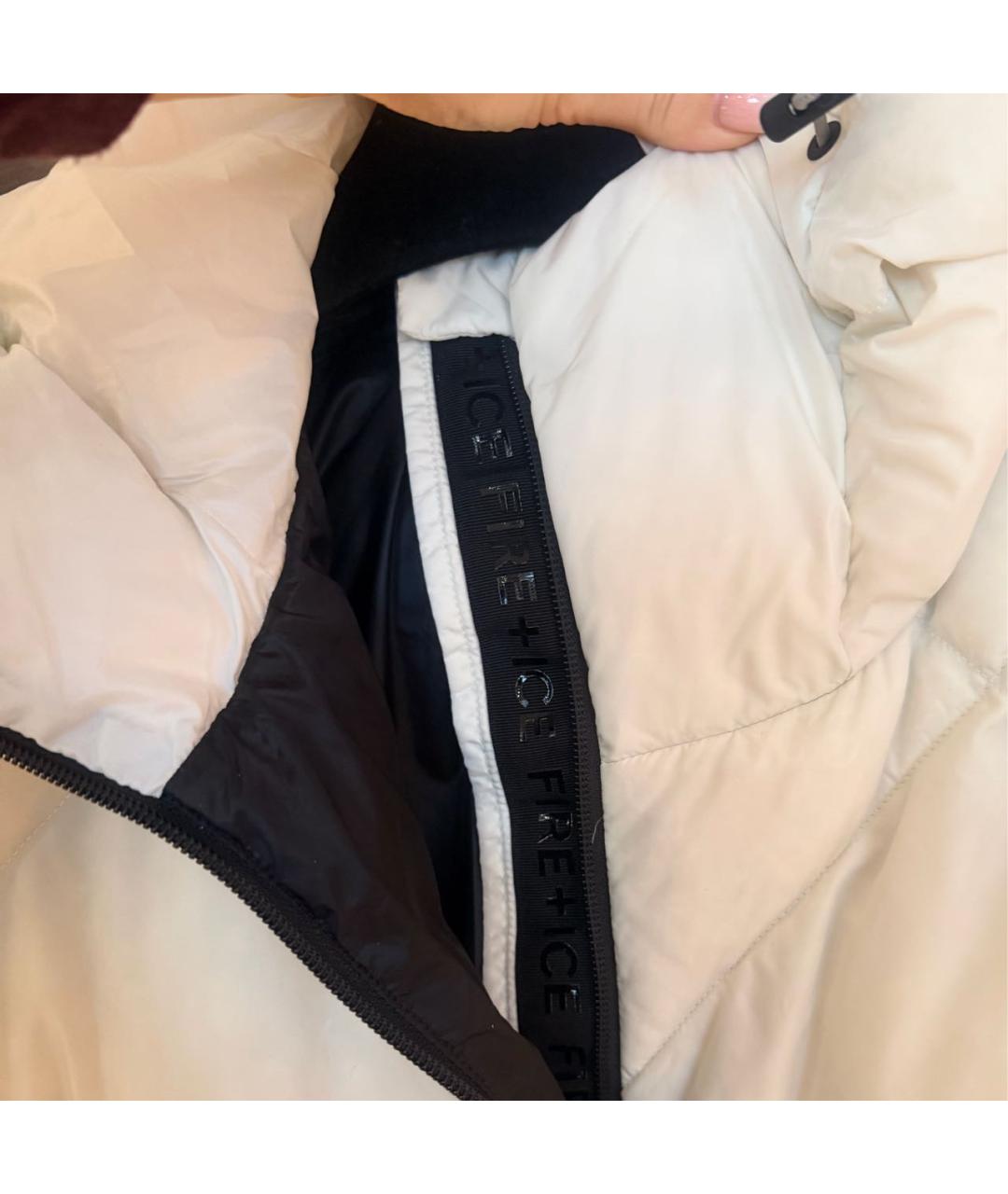 BOGNER Белый полиамидовый пуховик, фото 8