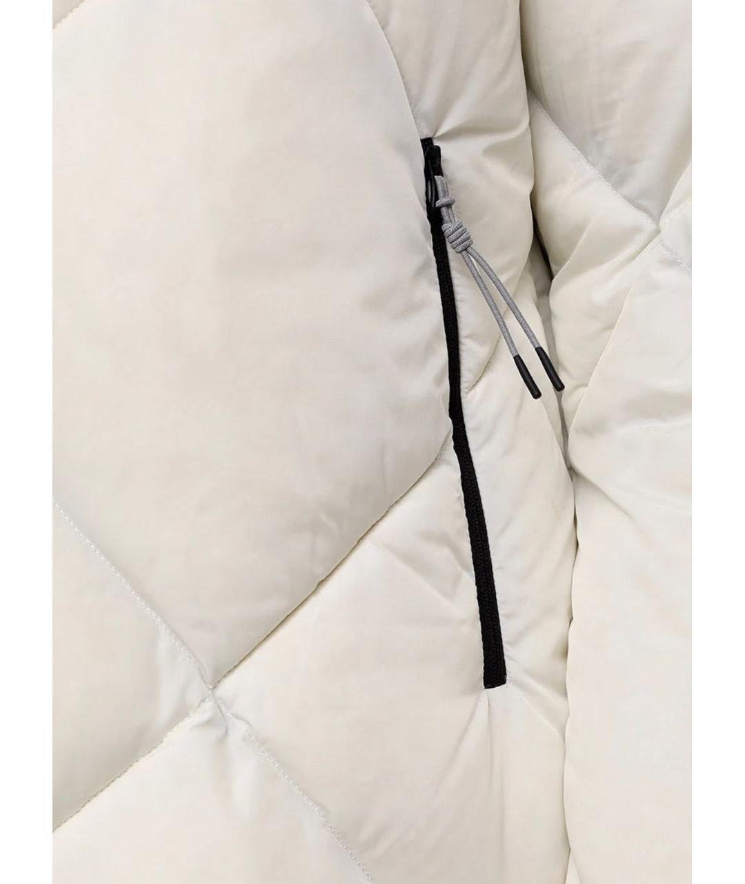 BOGNER Белый полиамидовый пуховик, фото 4