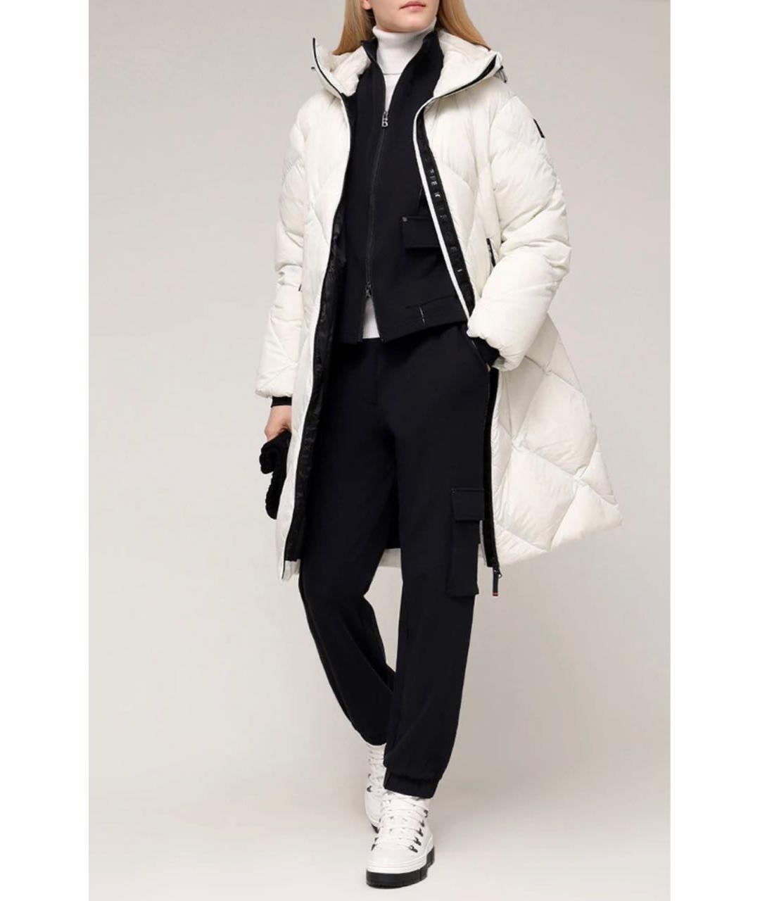 BOGNER Белый полиамидовый пуховик, фото 5