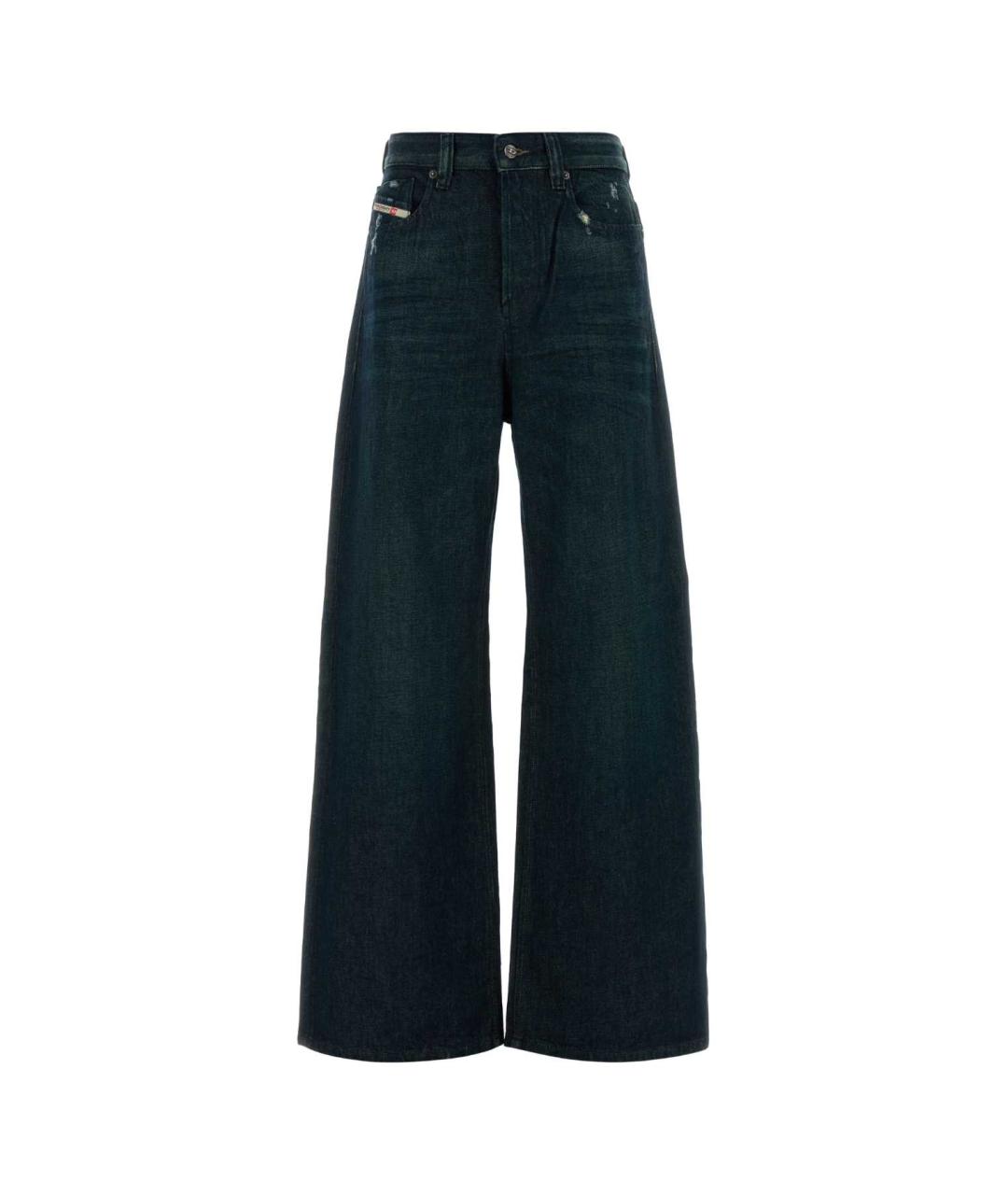 DIESEL Темно-синие прямые джинсы, фото 1