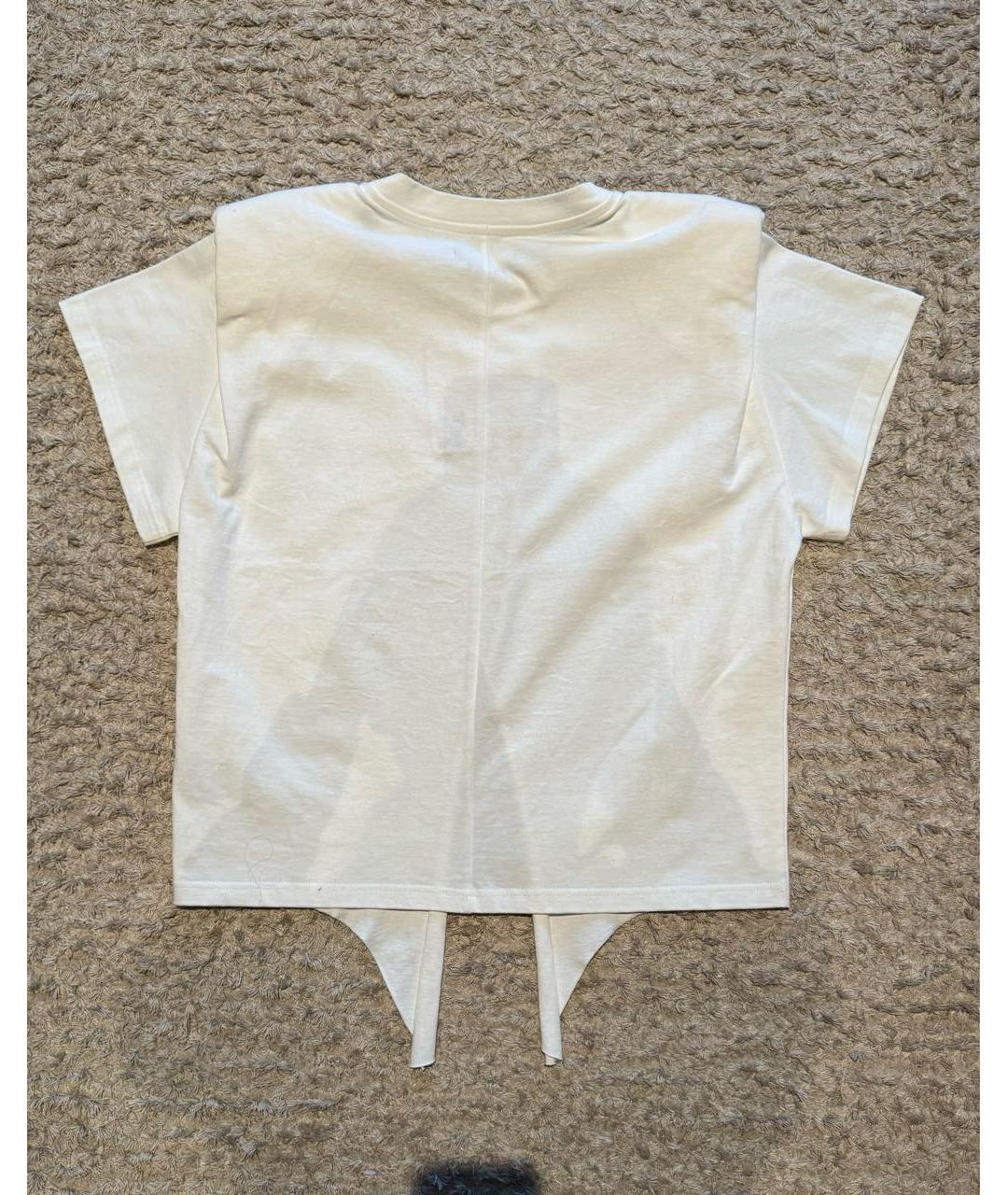 ISABEL MARANT Белая хлопковая футболка, фото 2