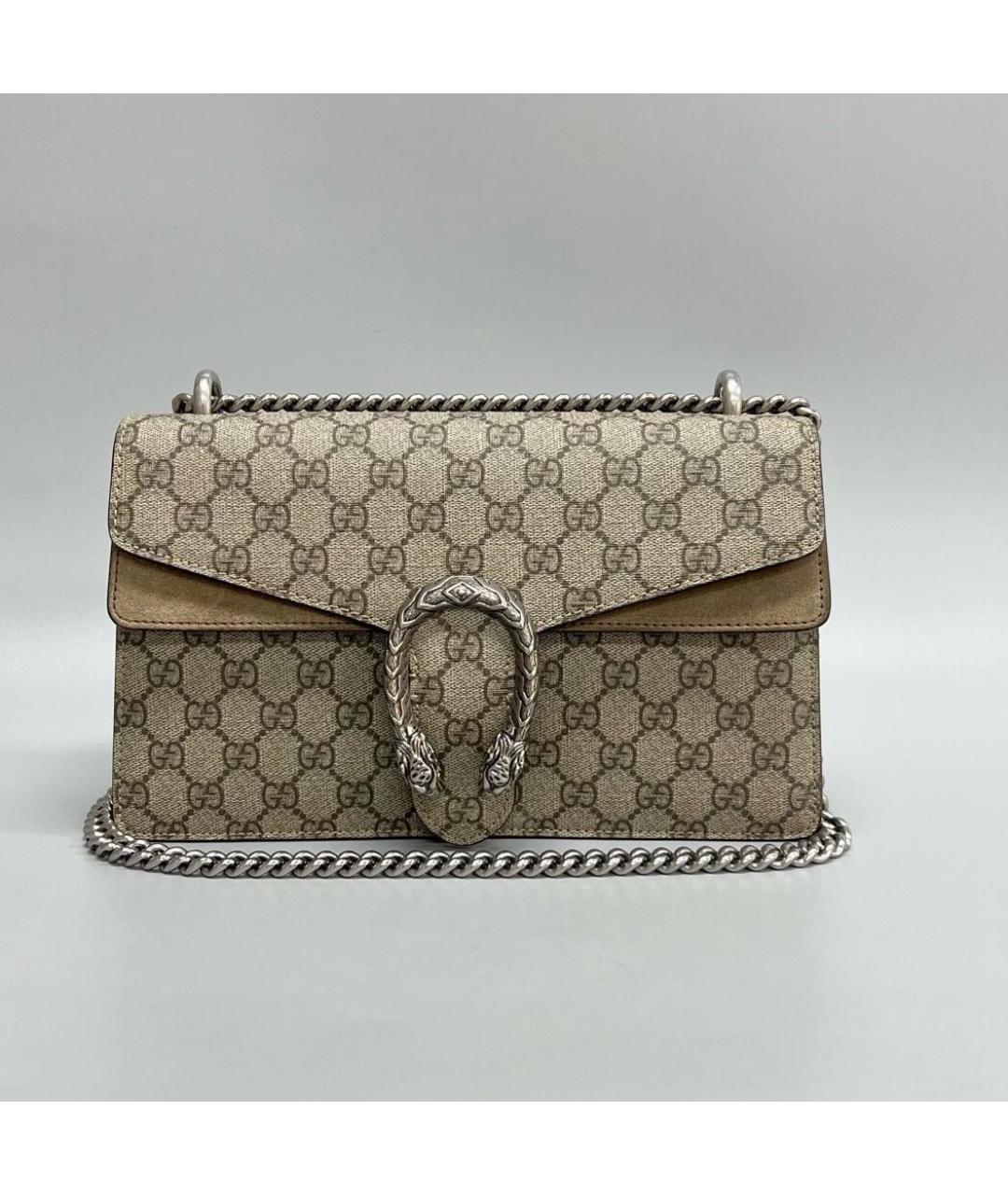 GUCCI Бежевая сумка через плечо, фото 9