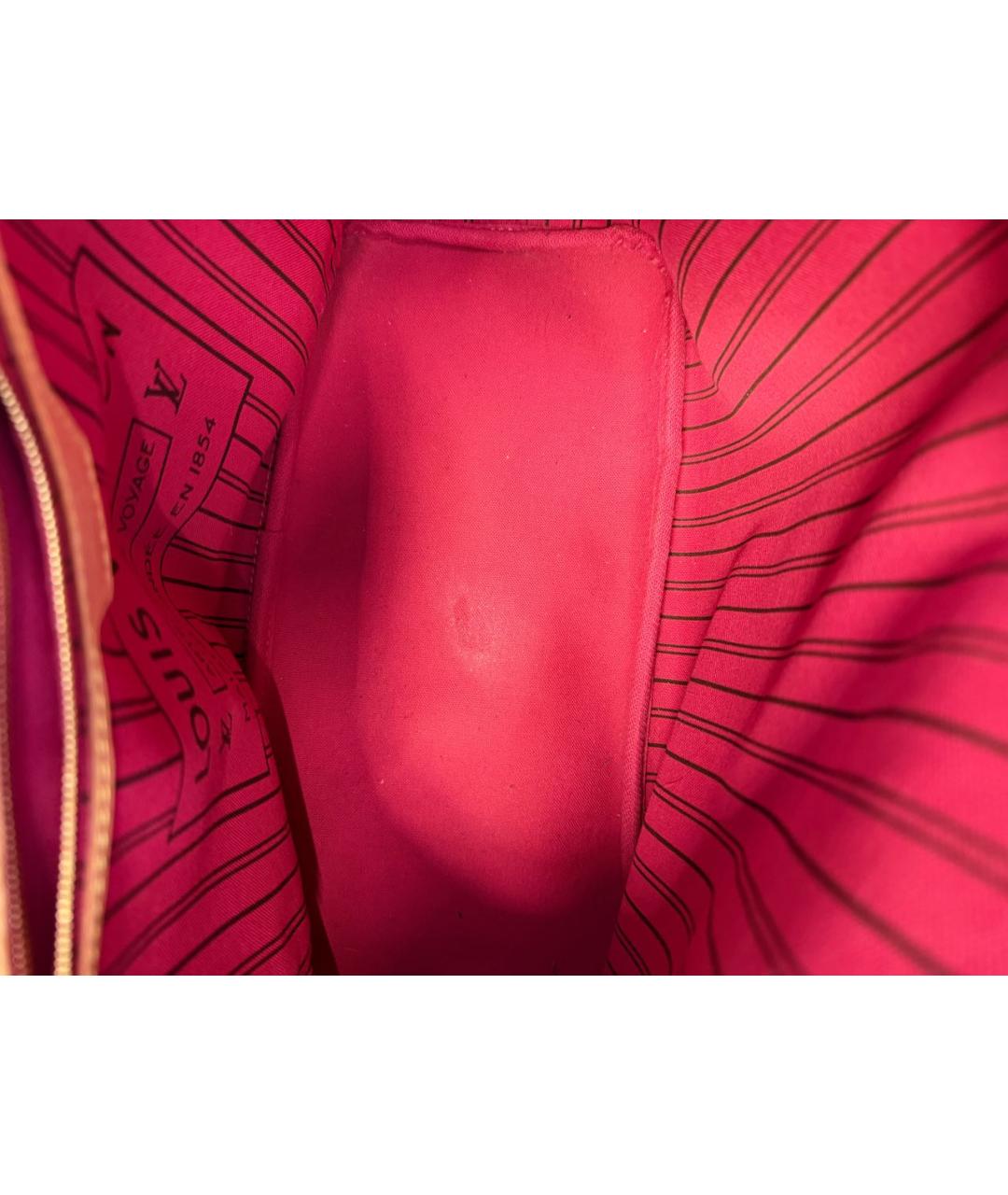 LOUIS VUITTON Коричневая сумка тоут, фото 6