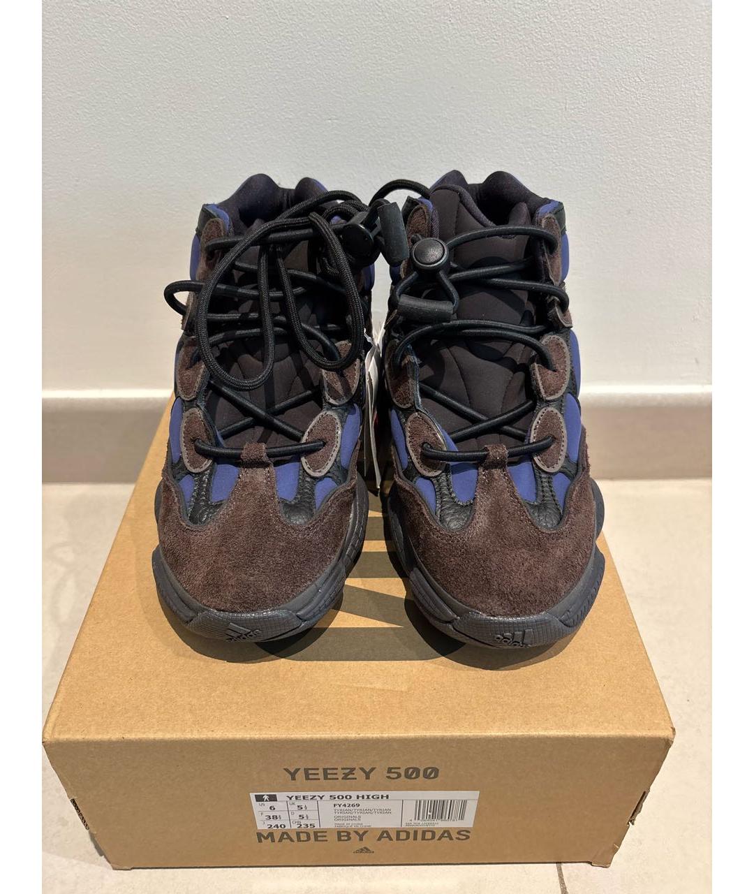 ADIDAS YEEZY Мульти текстильные кроссовки, фото 2