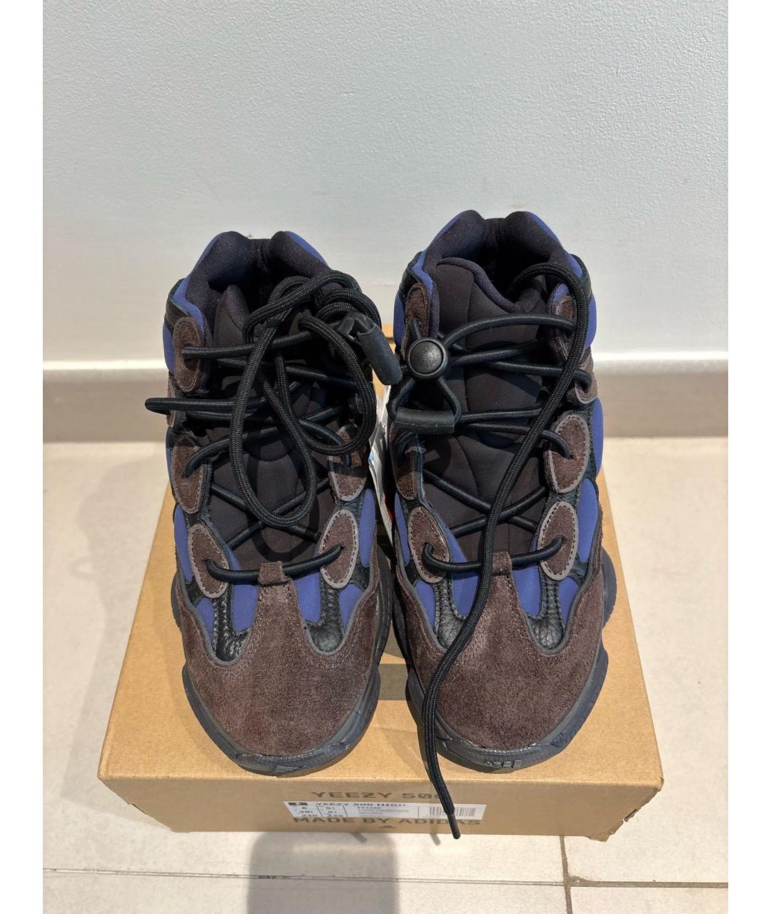 ADIDAS YEEZY Мульти текстильные кроссовки, фото 3