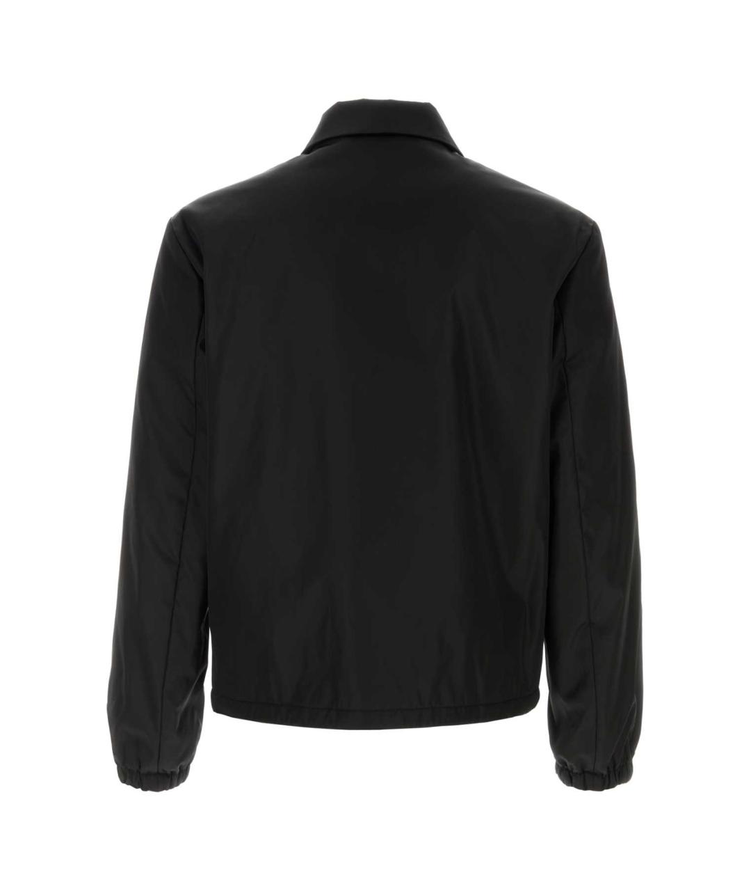 PRADA Черная полиамидовая куртка, фото 2