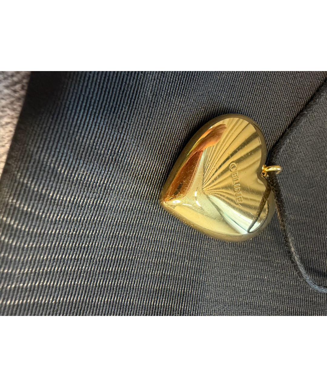 CELINE Золотой кулон, фото 4