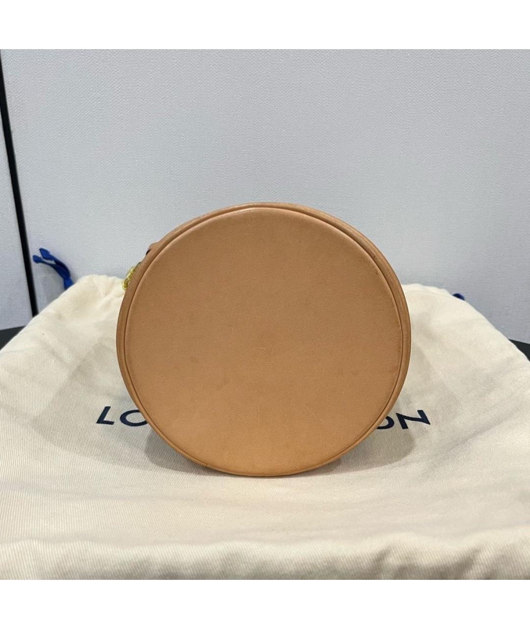 LOUIS VUITTON Коричневая сумка тоут, фото 6