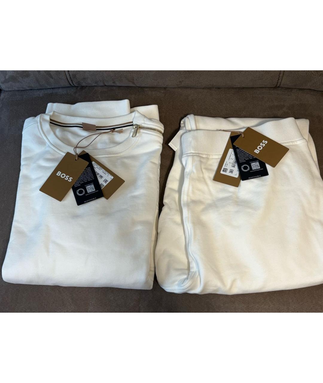 HUGO BOSS Белый хлопковый спортивные костюмы, фото 4