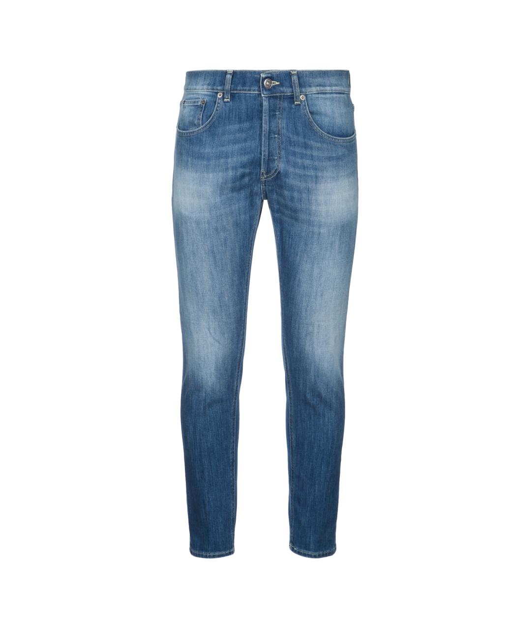 DONDUP Синие хлопковые джинсы скинни, фото 1