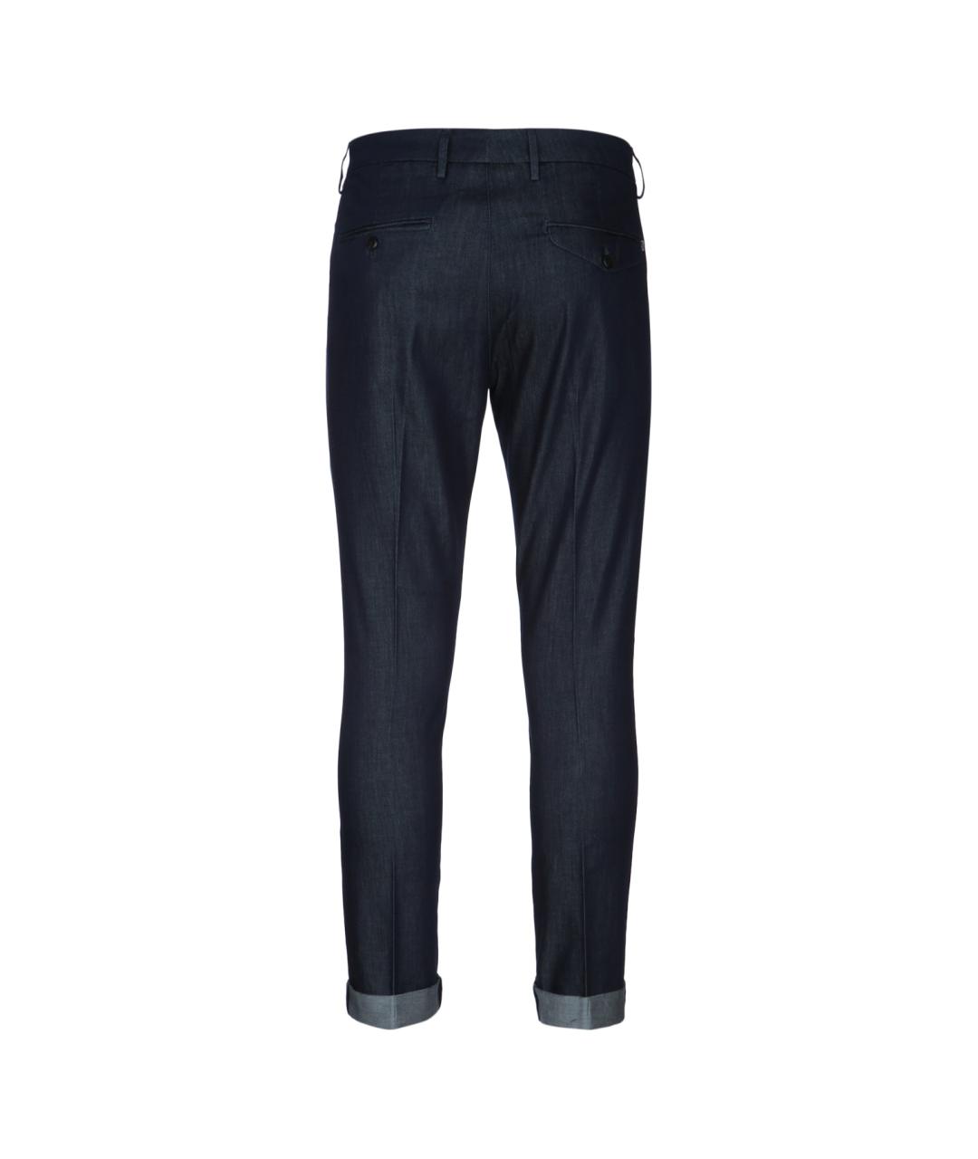 DONDUP Темно-синие повседневные брюки, фото 2