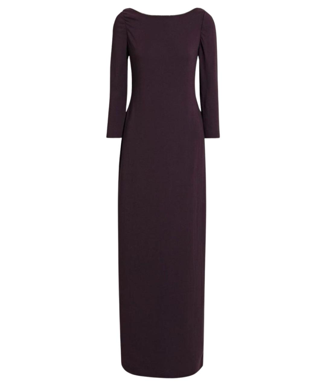 FABIANA FILIPPI Бордовое вискозное вечернее платье, фото 1