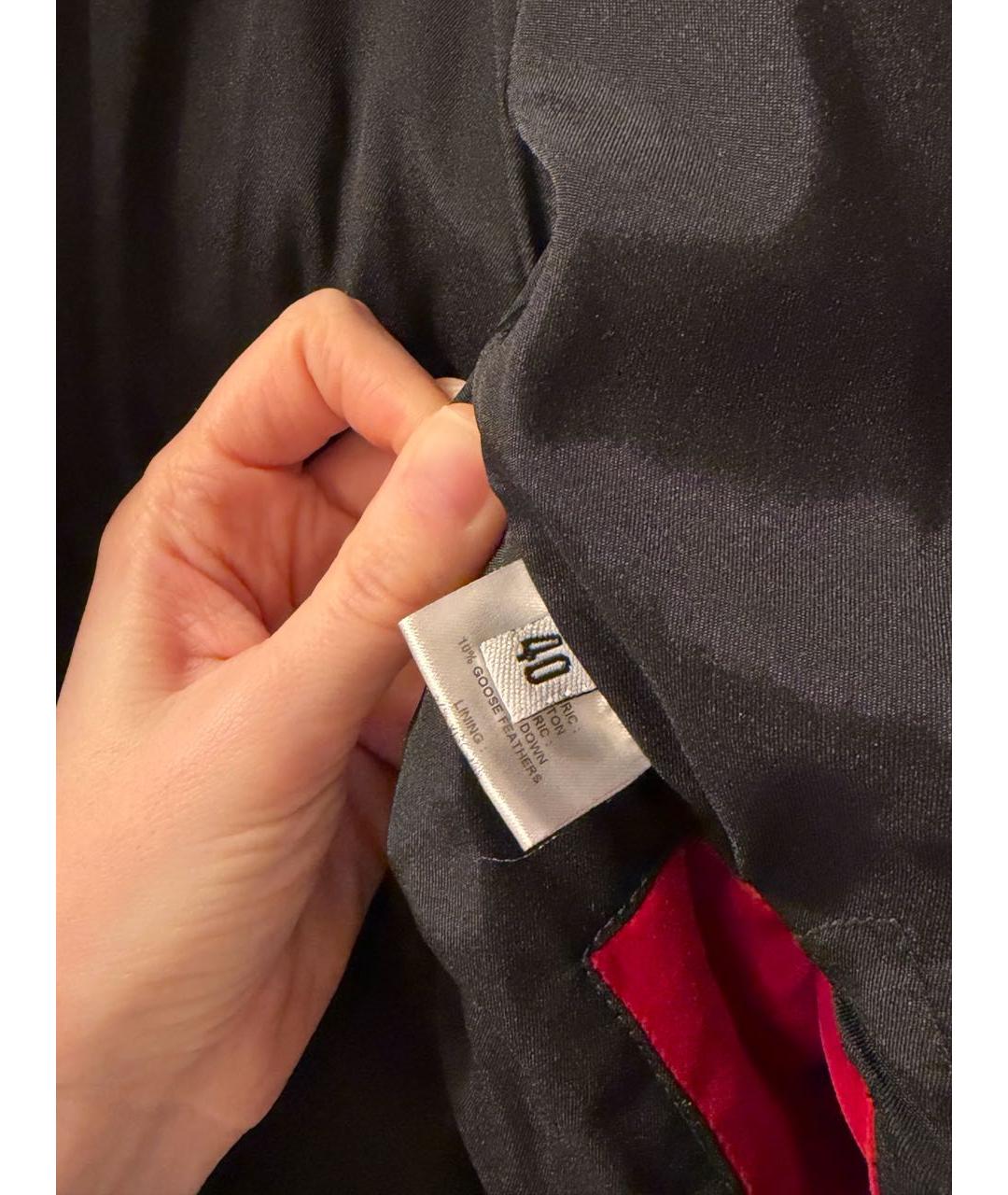 ALEXANDRE VAUTHIER Красный бархатный пуховик, фото 4